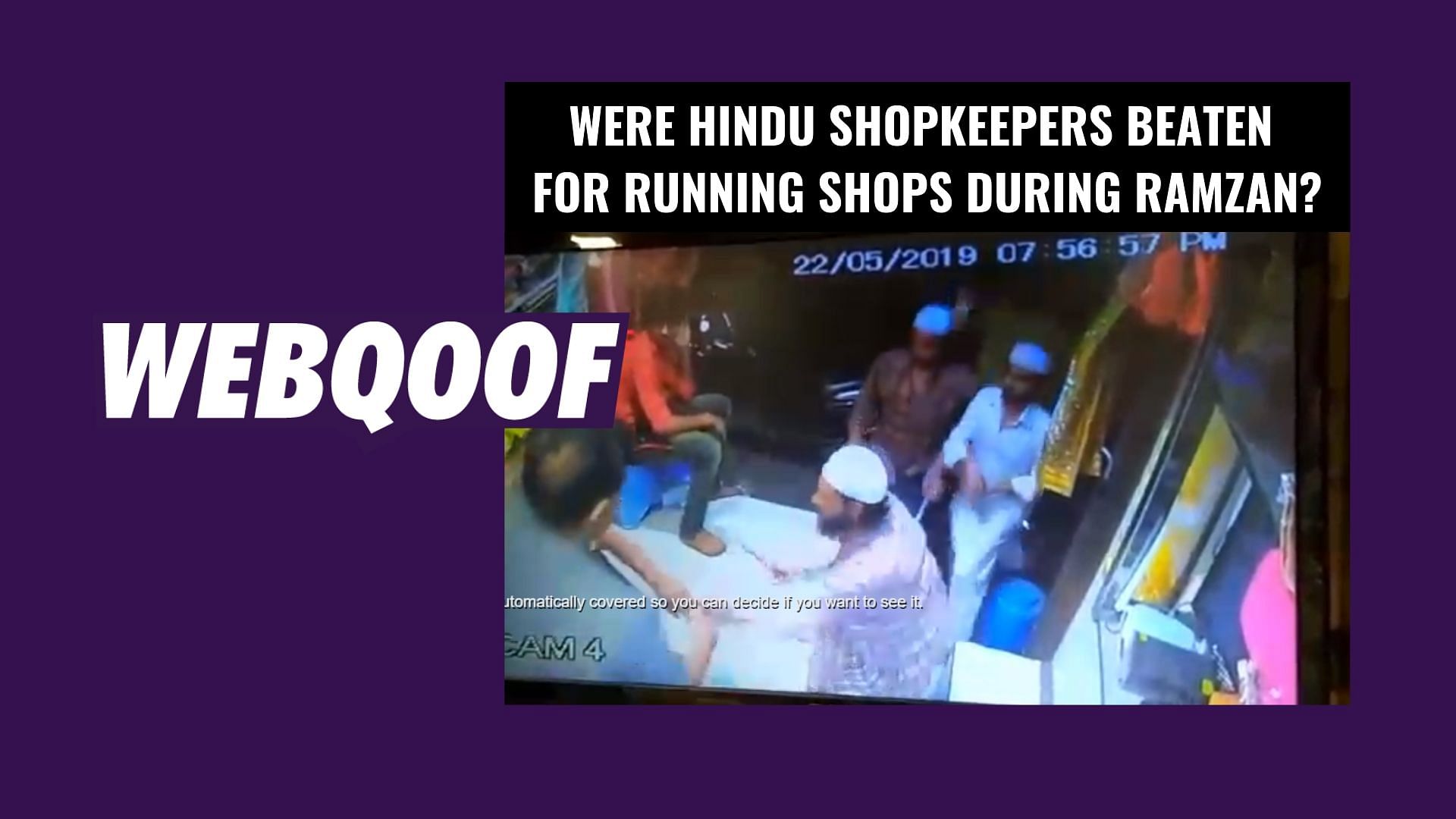 A video showing a group of Muslims beating up other men inside a shop has gone viral on social media.