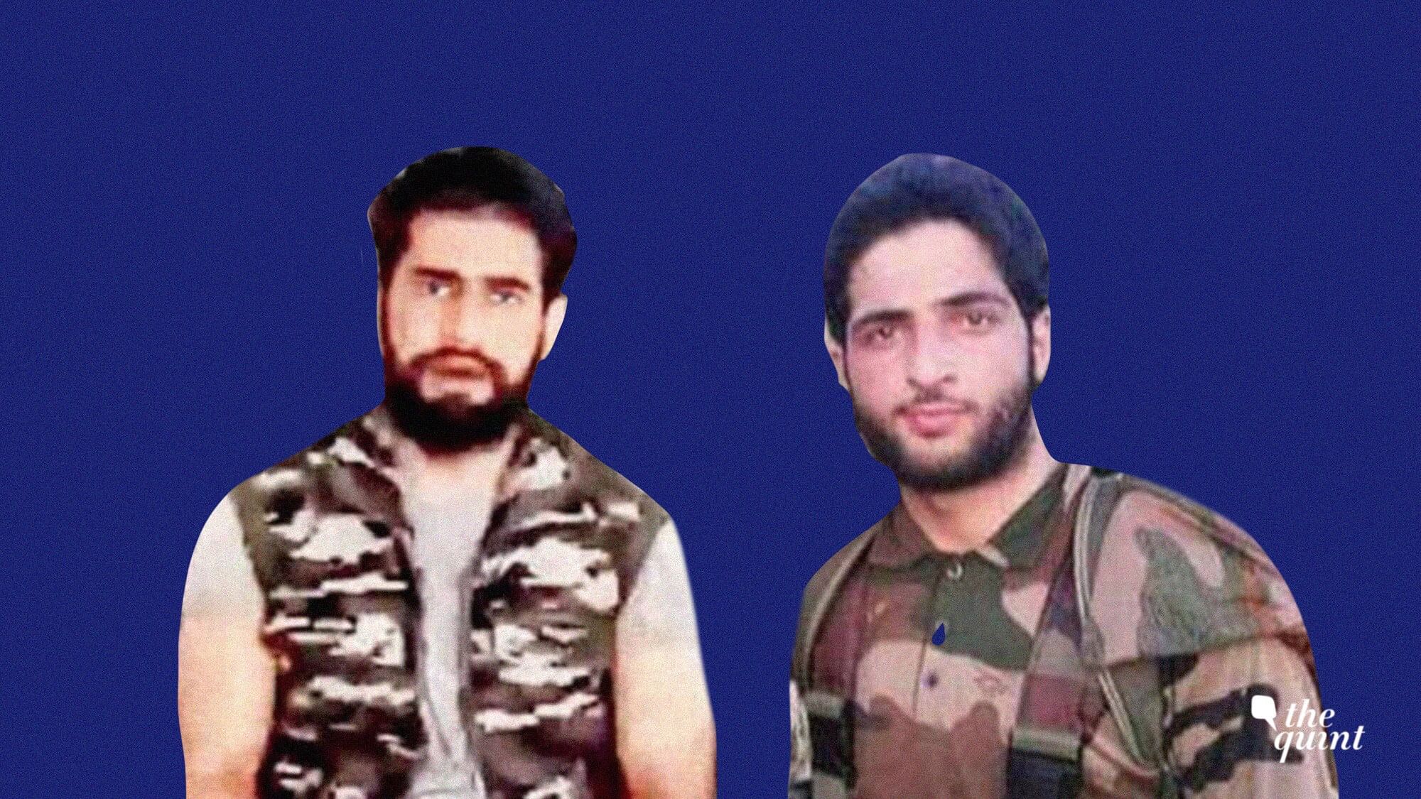 Zakir Musa and Burhan Wani, two (slain) militant commanders of the Hizbul Mujahideen, both hailed from Tral in Kashmir. Image used for representational purposes.