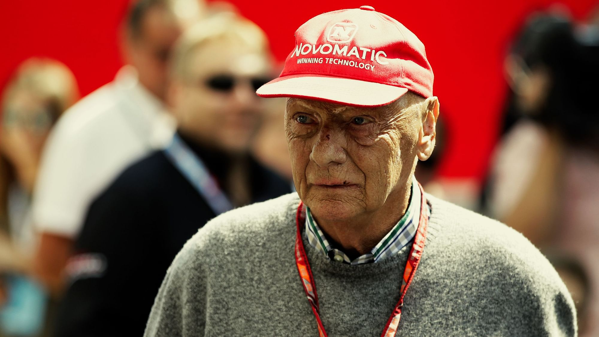 Niki Lauda won the F1 drivers’ championship in 1975 and 1977 with Ferrari and again in 1984 with McLaren.
