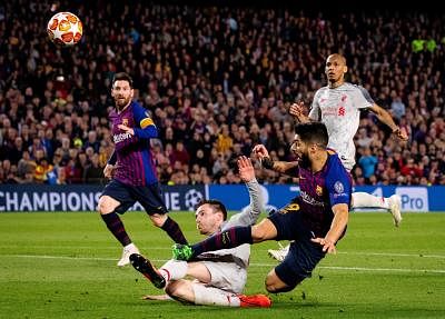 BARCELONA, May 2, 2019 (Xinhua) -- FC Barcelona