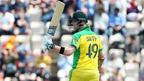 Smith scored a century in Australia’s warm-up game against England.&nbsp;