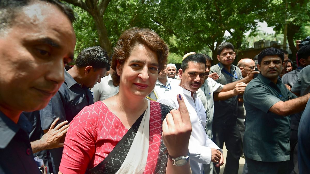 It Is Clear BJP Govt Is Going: Priyanka Gandhi After Casting Vote