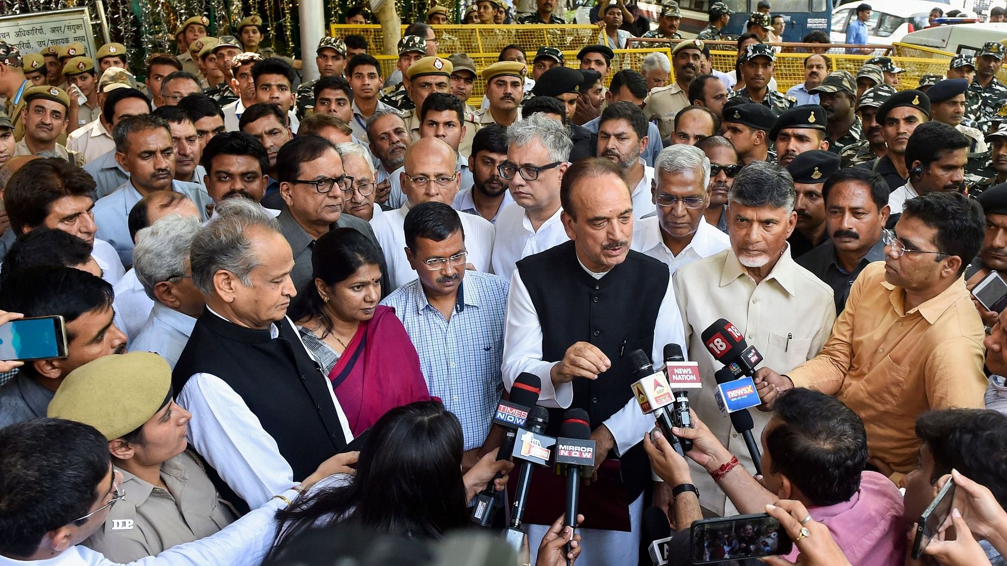 Ahead of counting for the 2019 Lok Sabha elections, leaders of 22 opposition parties met the Election Commission on Tuesday, 21 May.