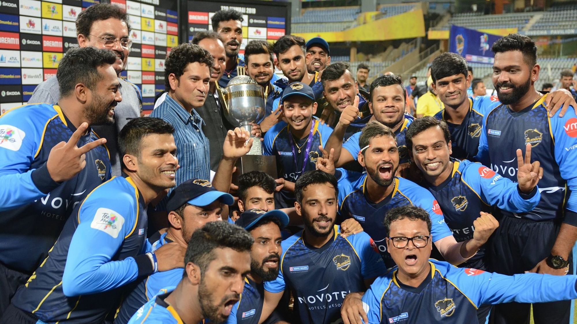 North Mumbai Panthers were crowned champions of the second edition of the T20 Mumbai league.