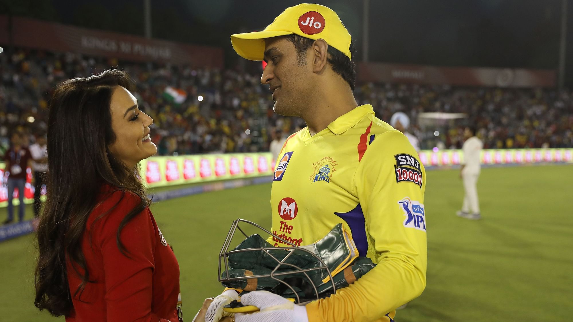 Both KXIP co-owner Preity Zinta and CSK skipper MS Dhoni have been associated with IPL from it’s very beginning in 2008.
