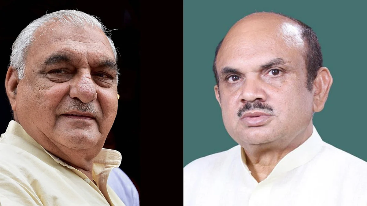Congress’ Bhupinder Singh is locked in a fight with ex-Congress member and BJP candidate, Ramesh Chander Kaushik.