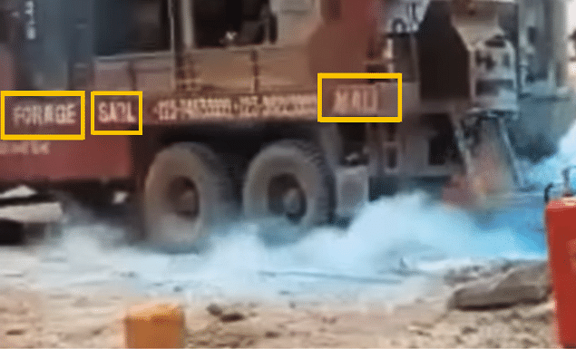 No, this video of borewell drilling is not from Maharashtra’s Beed but most likely from Mali in Africa.