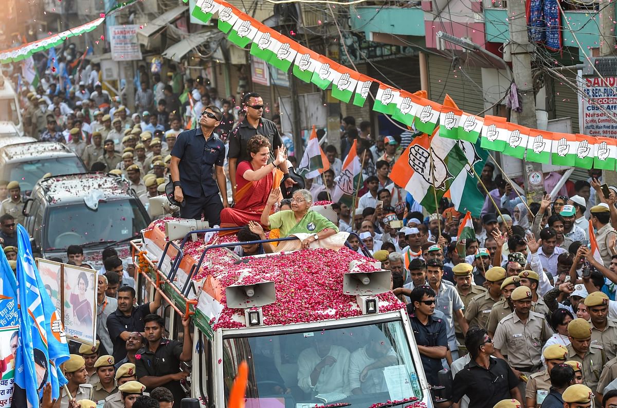 Priyanka Gandhi challenged Modi to fight polls on the issues of GST, demonetisation and women security.