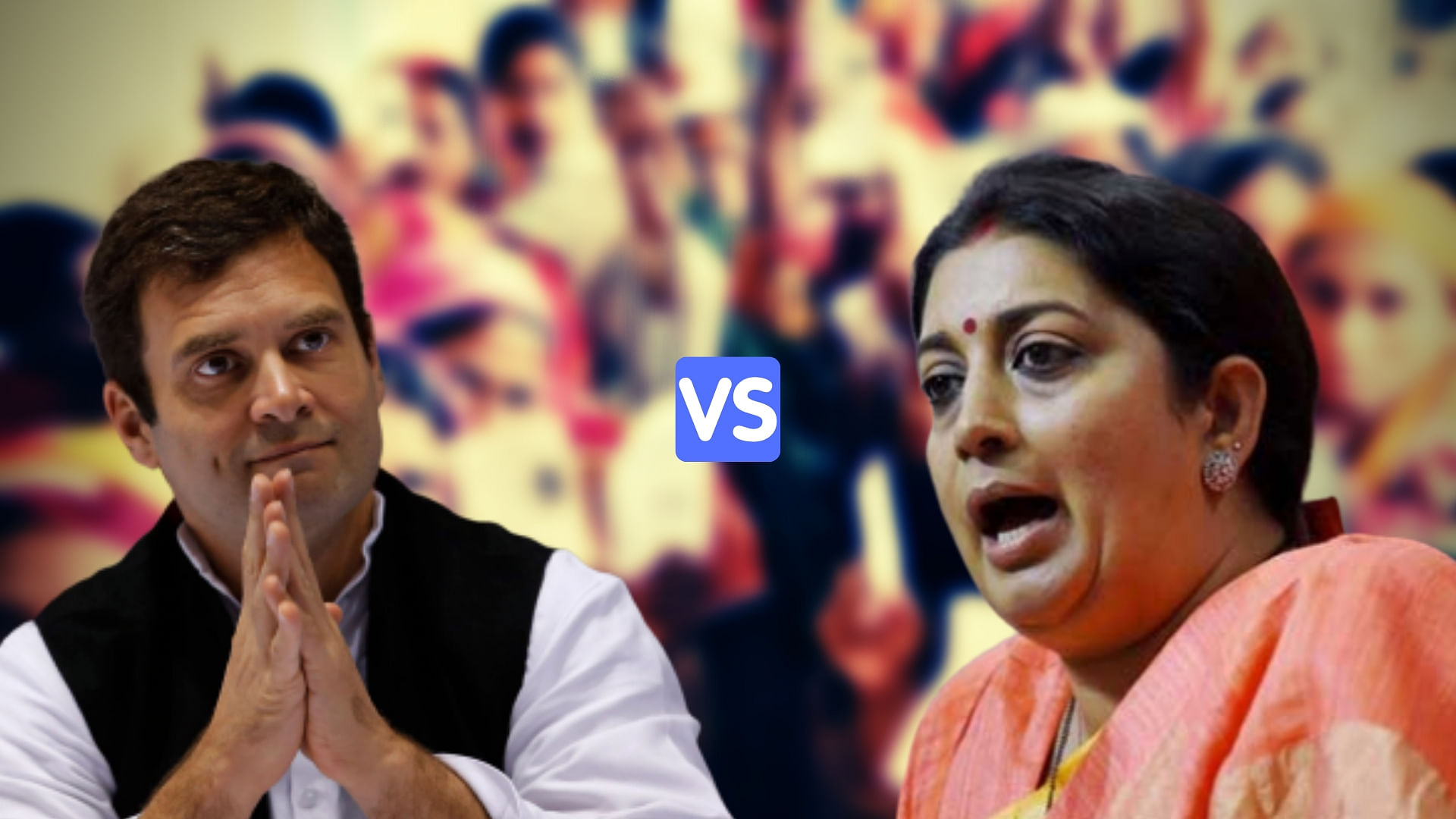 Phase 5 Key Candidates: Union Minister Smriti Irani is looking to defeat Congress President Rahul Gandhi in his bastion Amethi.