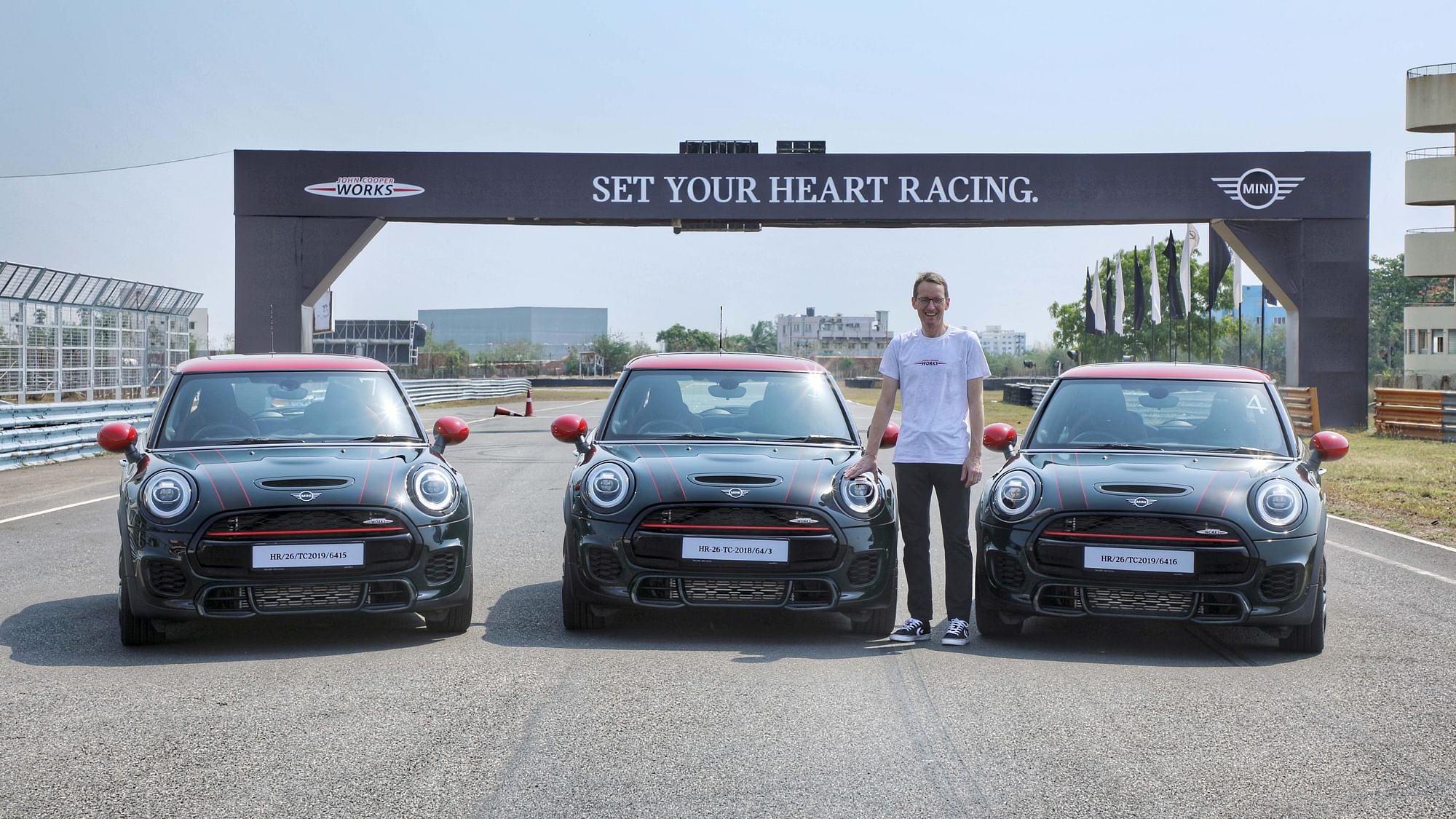 The new Mini John Cooper Works launched in India.