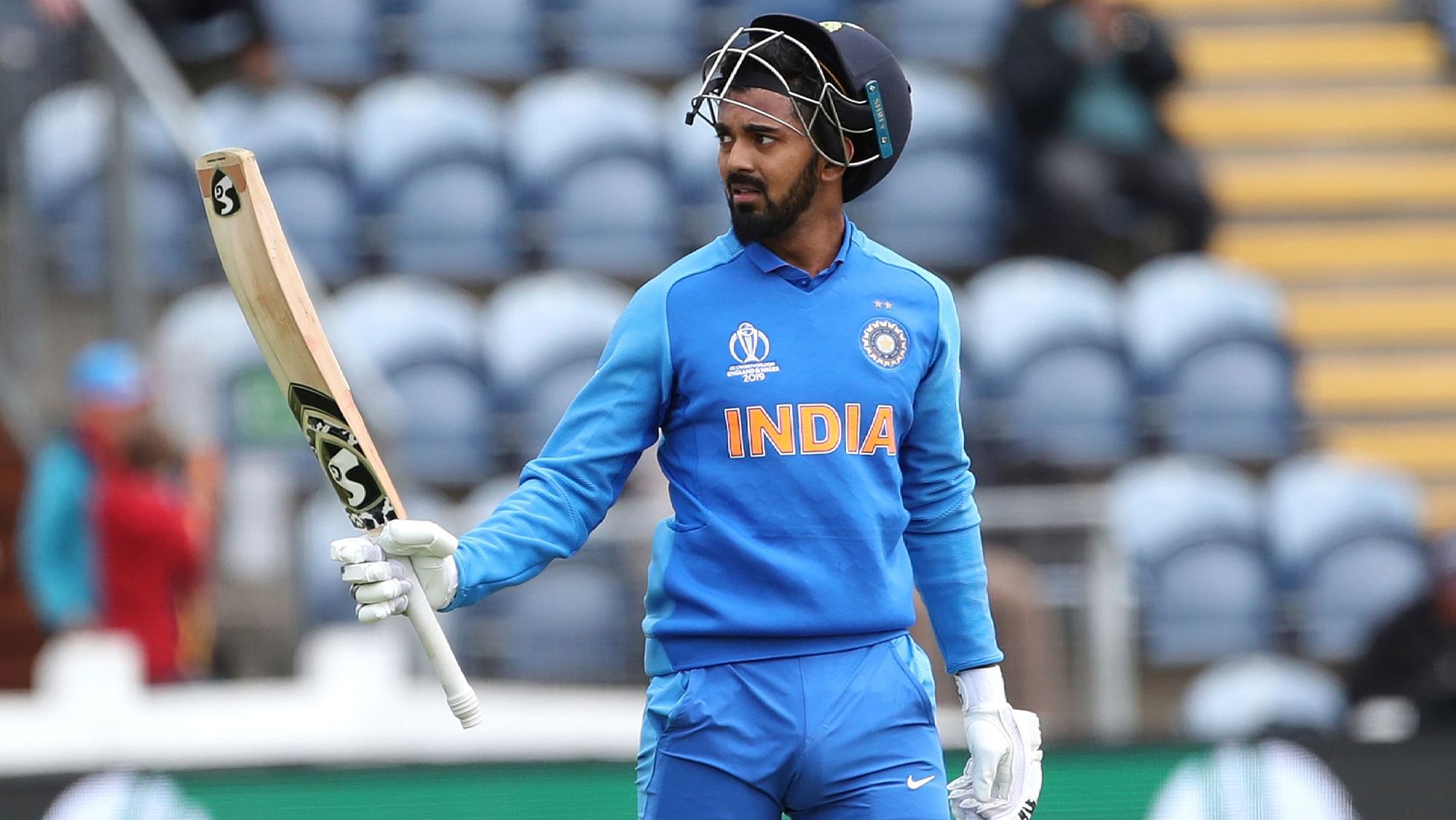 KL Rahul scored 108 off 99 balls against Bangladesh in the second warm-up match in Cardiff on Tuesday.