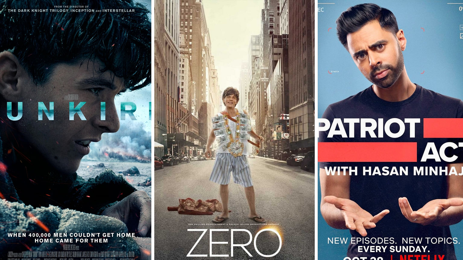 Netflix’s May content includes Christopher Nolan’s <i>Dunkirk</i> and Volume 3 of Hasan Minhaj’s <i>Patriot Act</i>.&nbsp;