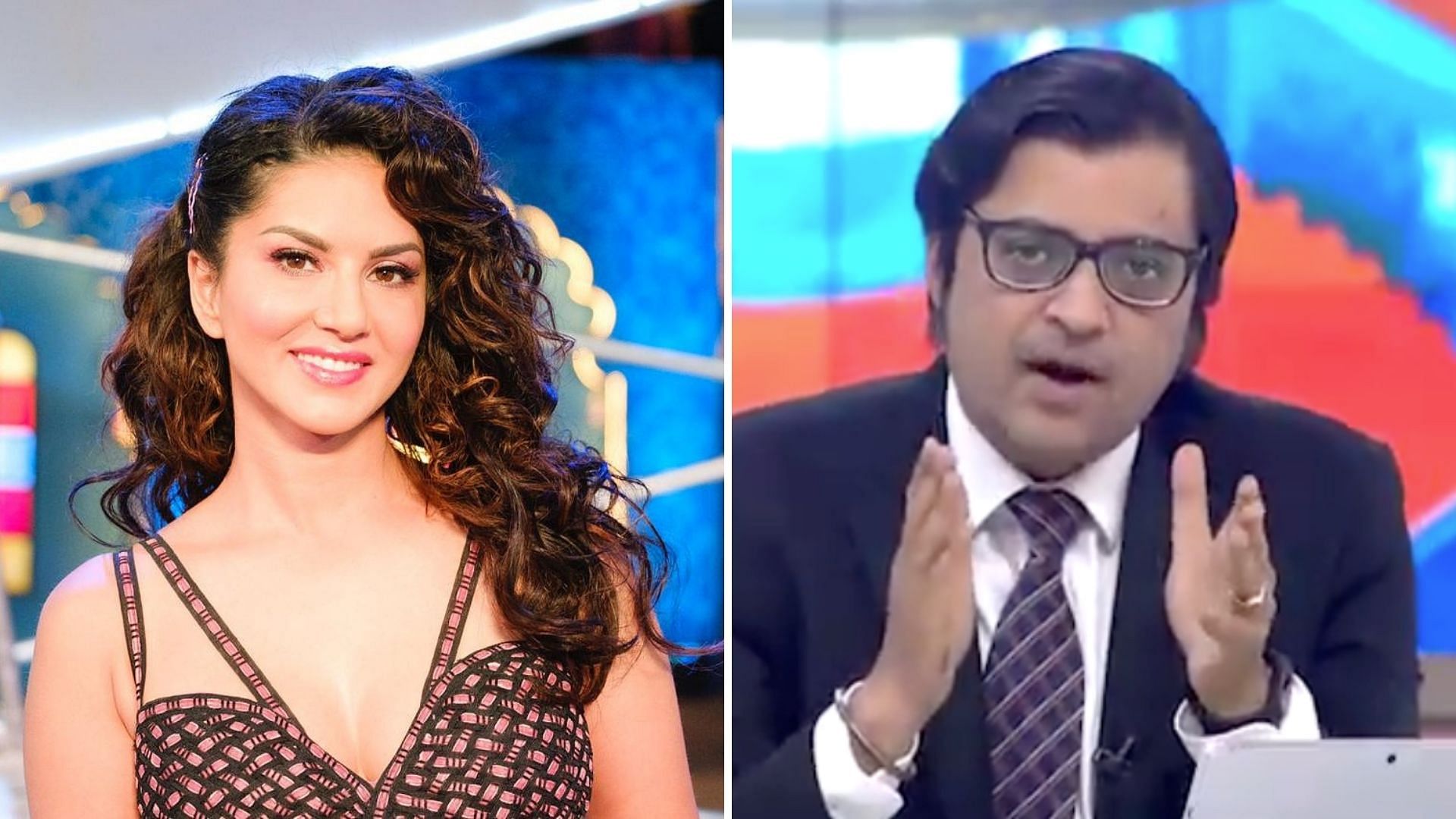 Actor Sunny Leone has responded to Arnab Goswami’s gaffe during the Lok Sabha 2019 election results.