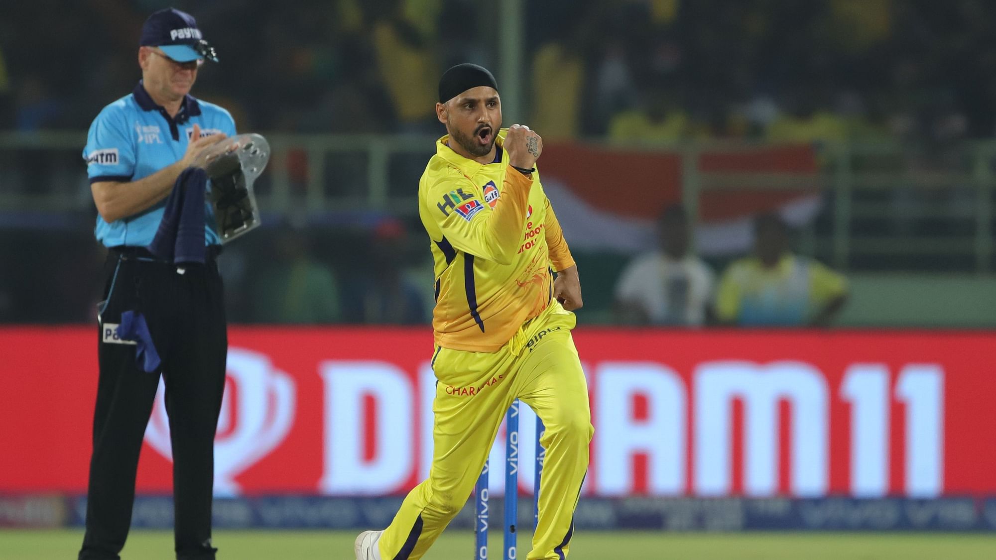 In his four overs against Delhi Capitals in Qualifier 2, Harbhajan Singh registered the figures of 2/31.