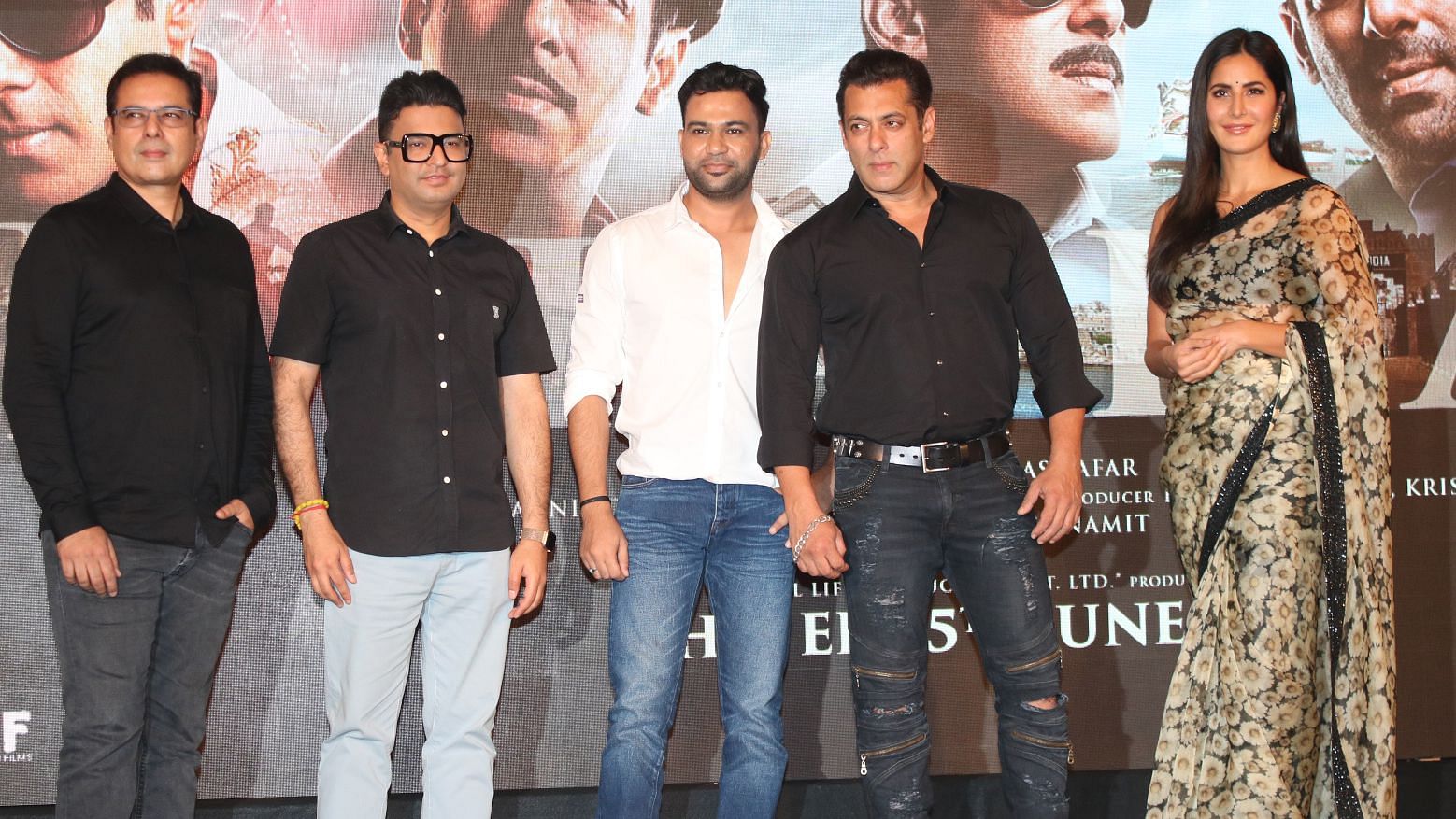 The team of Bharat at Zinda song launch.