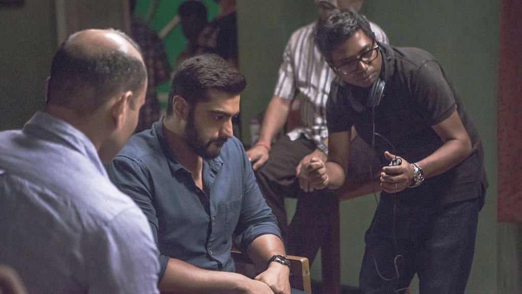 Filmmaker Raj Kumar Gupta directs Arjun Kapoor in <i>India’s Most Wanted.</i>