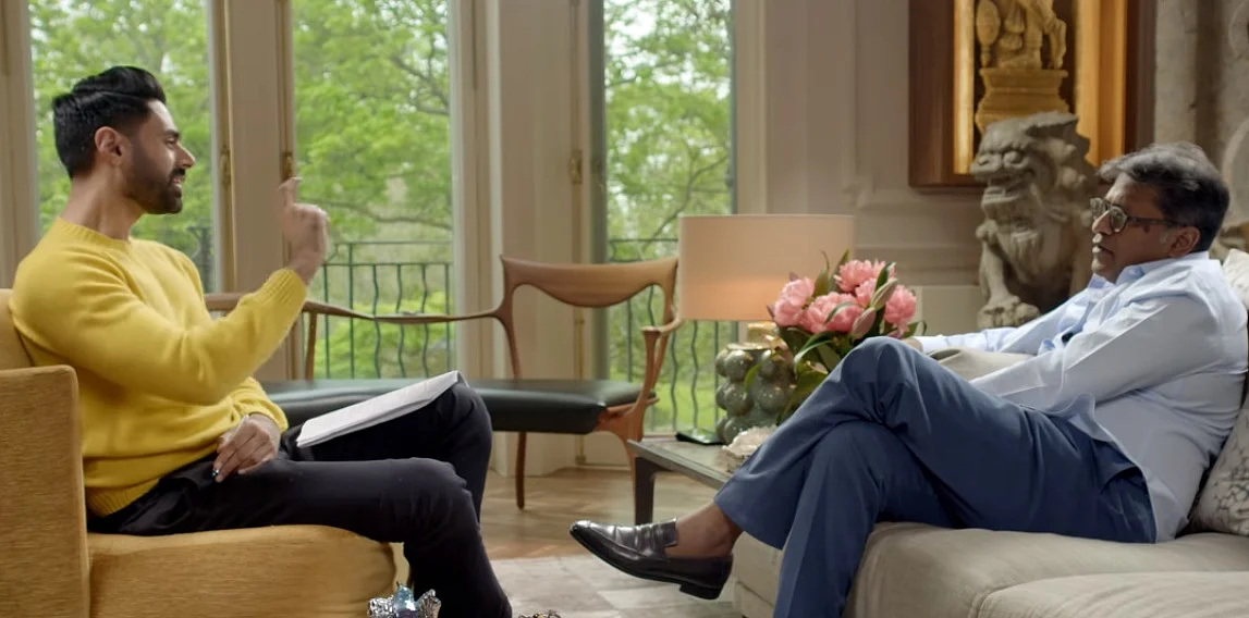 Hasan Minhaj interviews Lalit Modi. 