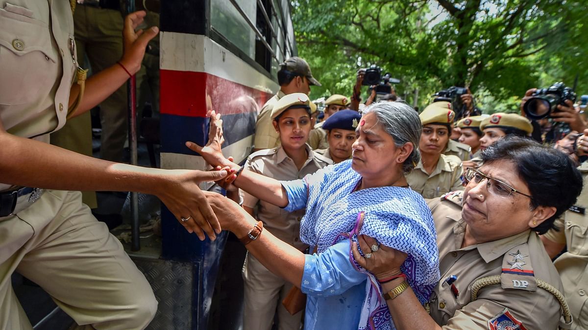 CJI Row: Delhi Police Detains Protesters Third Day in A Row