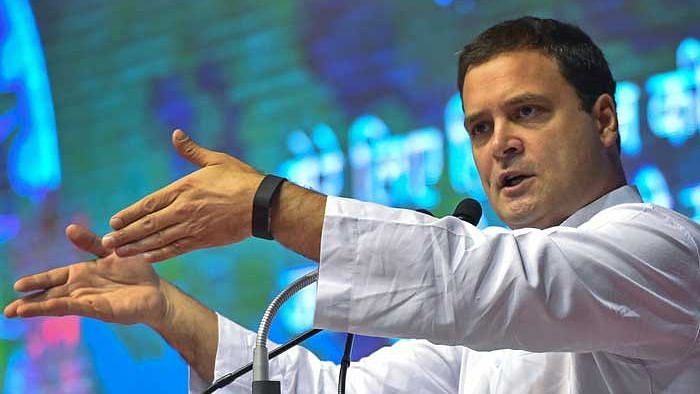 Congress leader Rahul Gandhi takes a jibe at IMF’s economic projections for India.