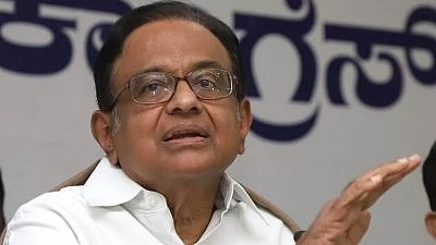 Congress leader P Chidambaram.