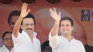 Rubbishes exit polls though they give DMK the edge in TN. &nbsp;