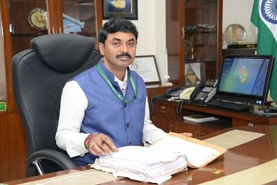 New Delhi: Dr. G Satheesh Reddy takes charge as Secretary, Department of Defence R&D and Chairman, DRDO. (Photo: IANS/DPRO)