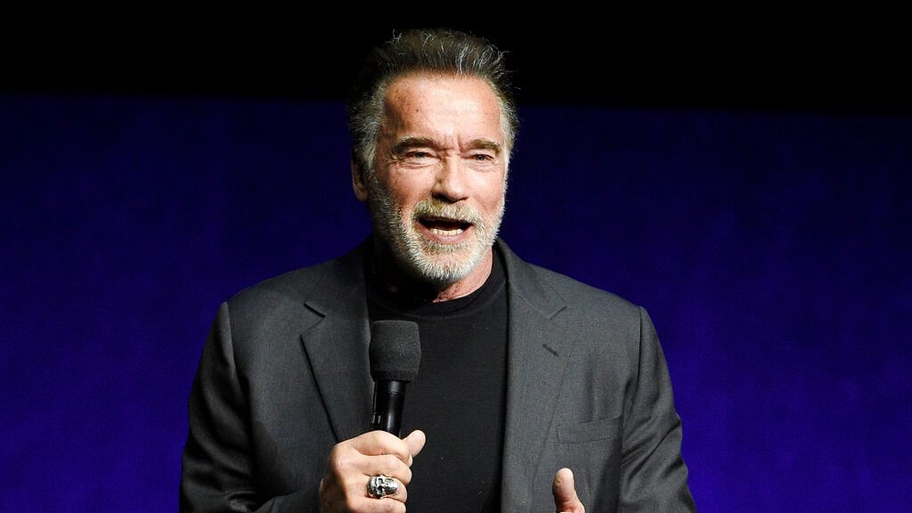 A file photo of Arnold Schwarzenegger.&nbsp;