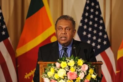 Sri Lankan Foreign Minister Mangala Samaraweera. (Xinhua/Gayan Sameera/IANS)