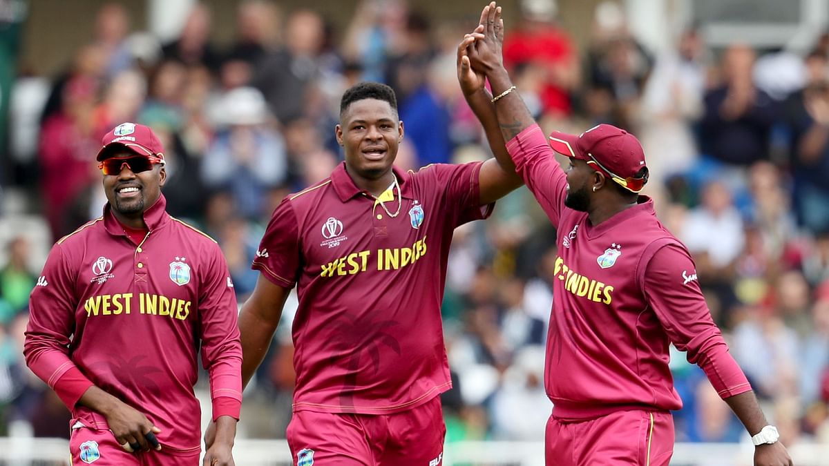 West Indies reached their target in 13.4 overs with Chris Gayle scoring a 34-ball 50.  