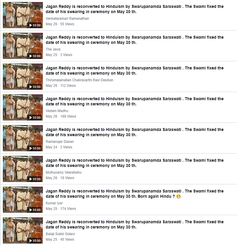 The video is viral on Facebook.