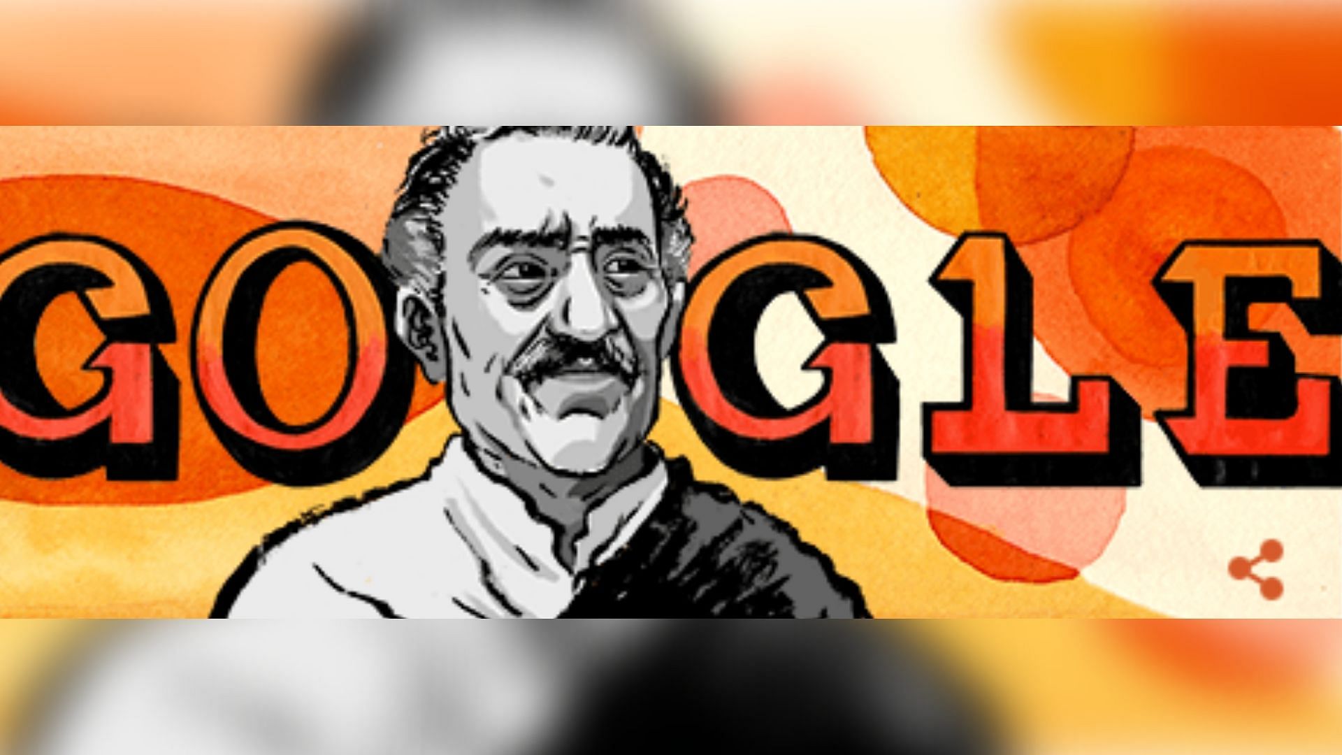Google celebrates the legend’s birth anniversary.