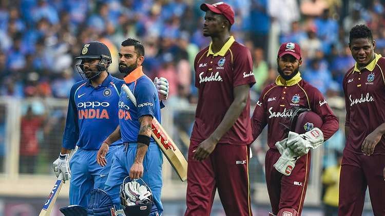 West Indies toured India in 2018 for a&nbsp;