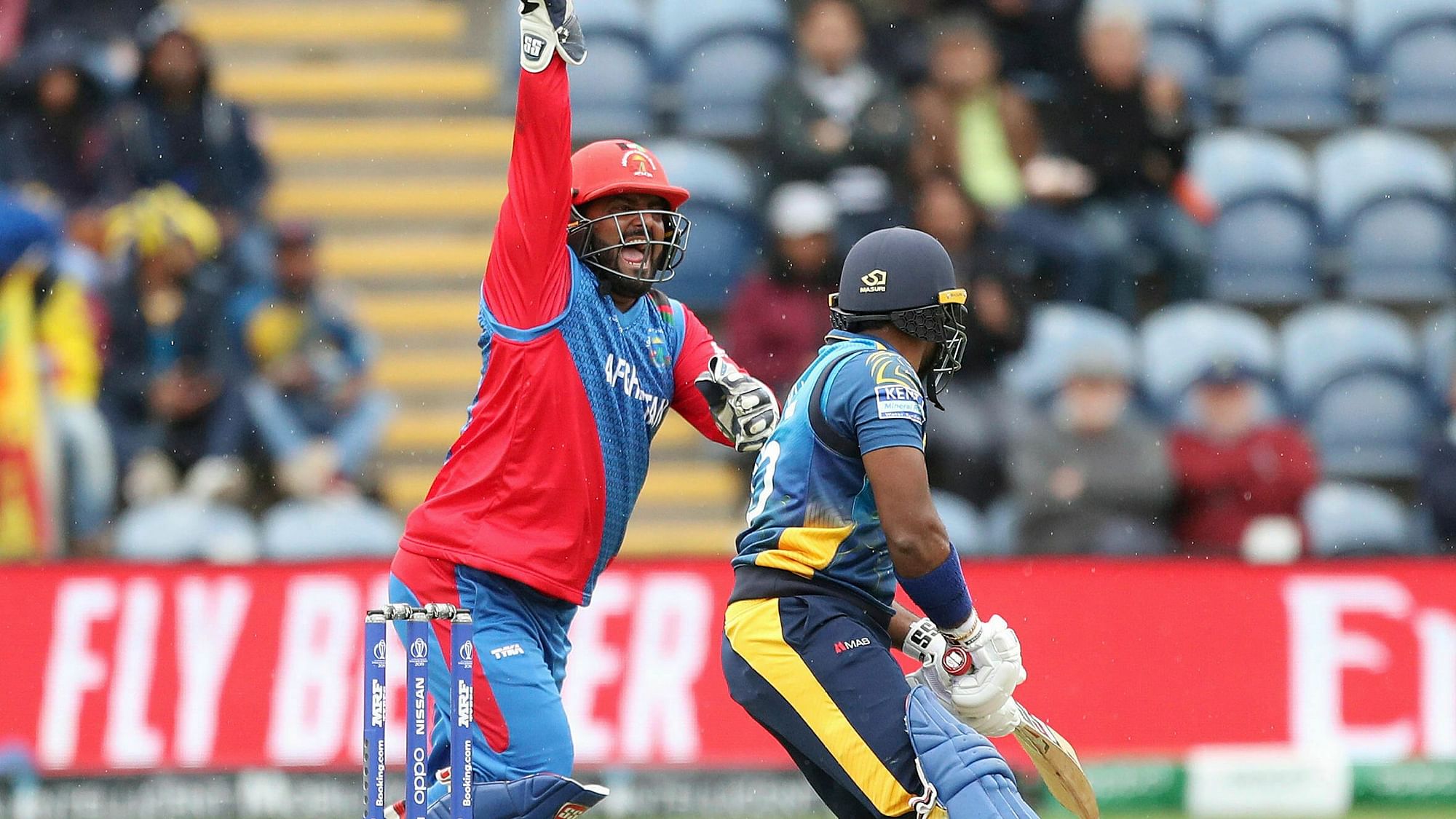 Sri Lanka beat Afghanistan by 34 runs in the 2019 ICC World Cup on Tuesday.