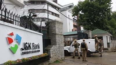 Within hours after the Jammu and Kashmir government sacked J&amp;K Bank Chairman Parvez Ahmed, sleuths of ACB raided his office and residence in Srinagar. (Photo: IANS)