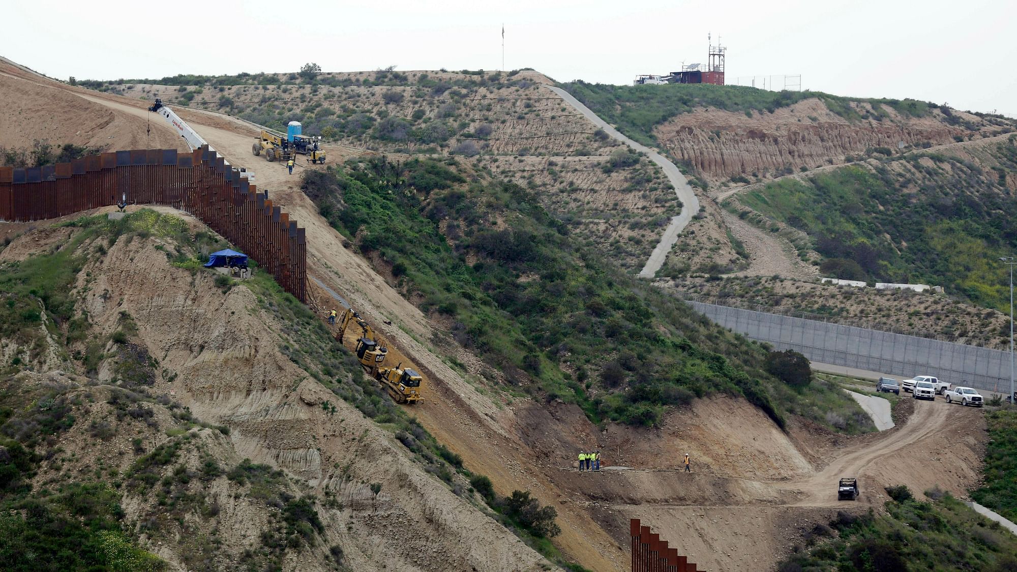 The US-Mexico border.