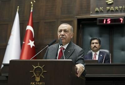 Turkish President Recep Tayyip Erdogan. (Xinhua/Mustafa Kaya/IANS)