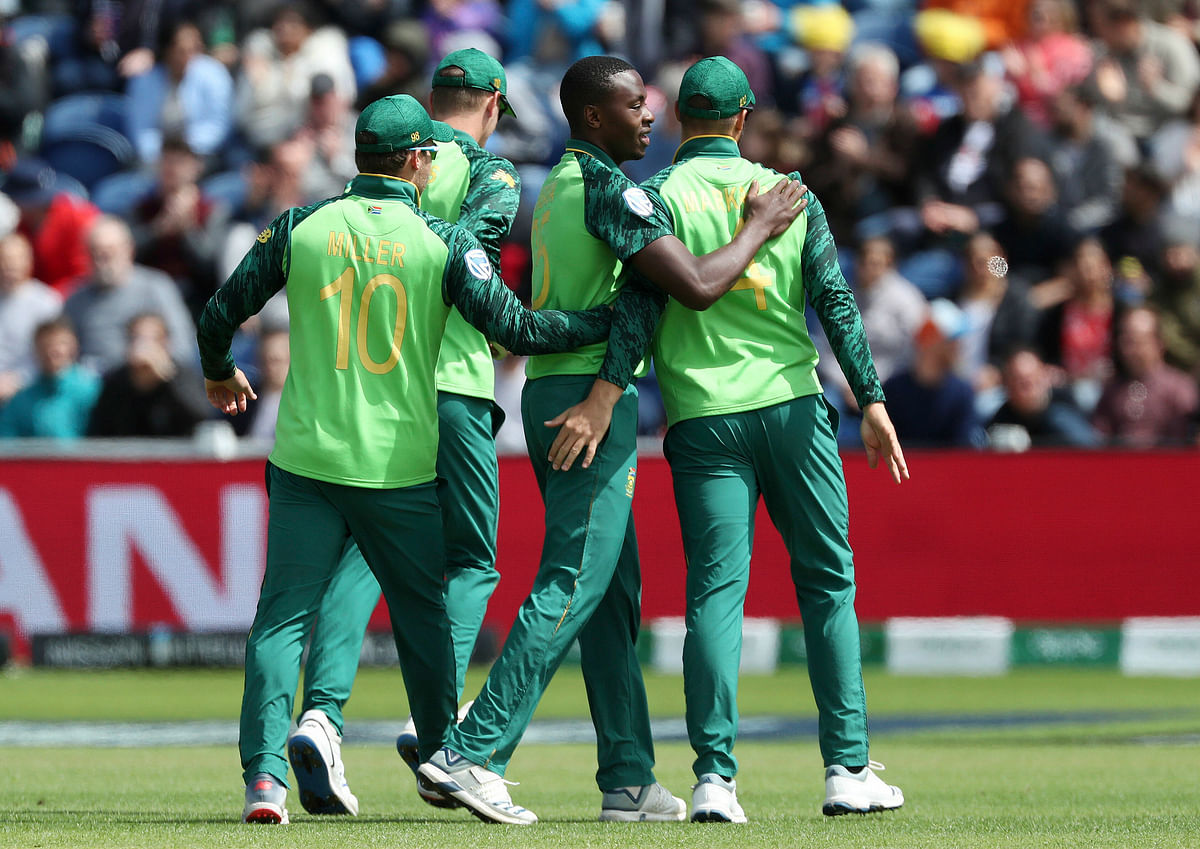 South Africa moved up two places to seventh. The top four in the 10-team league stage advance to the semifinals.