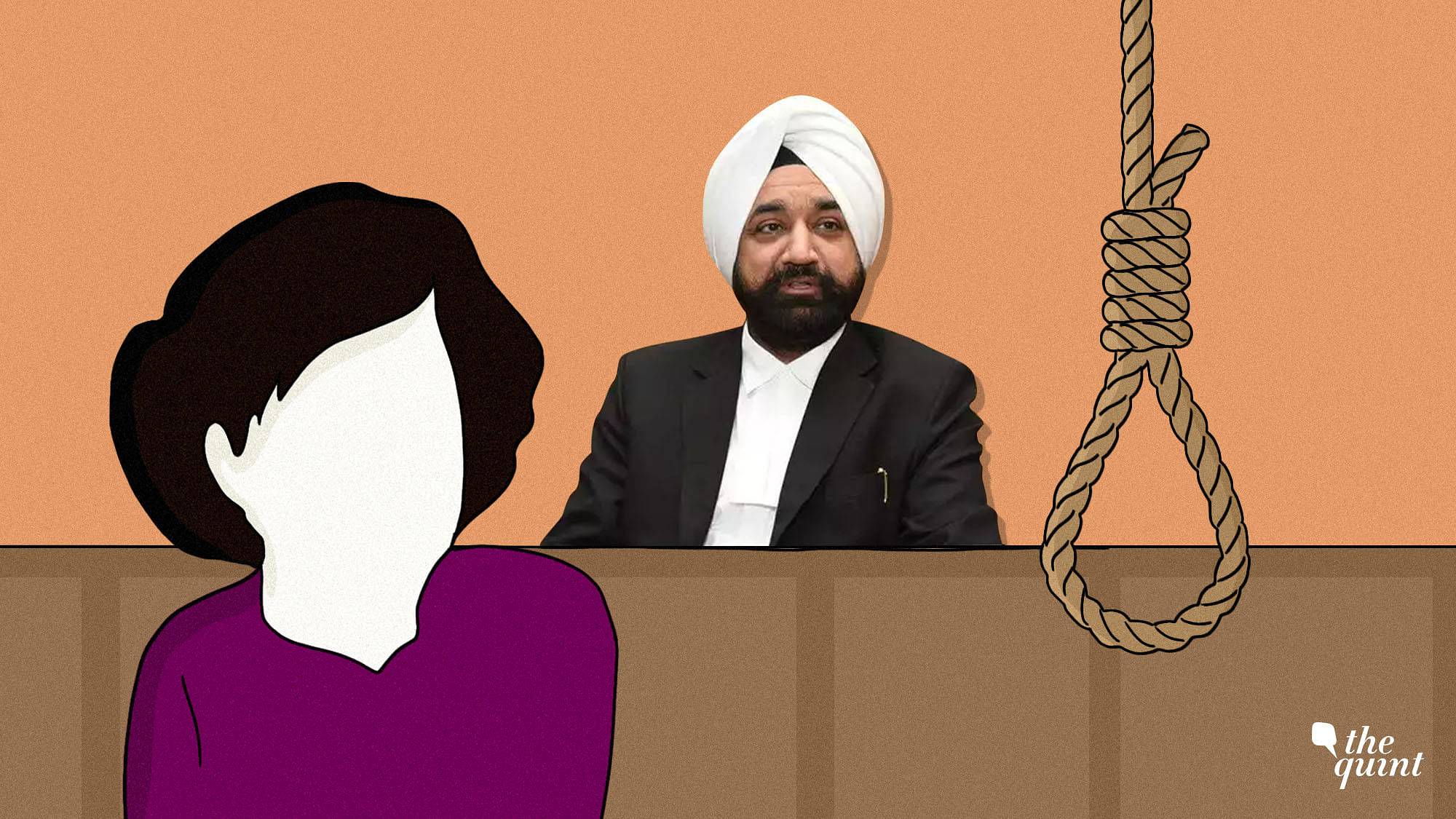 Judge Tejwinder Singh (centre) did not sentence any of the men convicted in the Kathua rape and murder case to death.