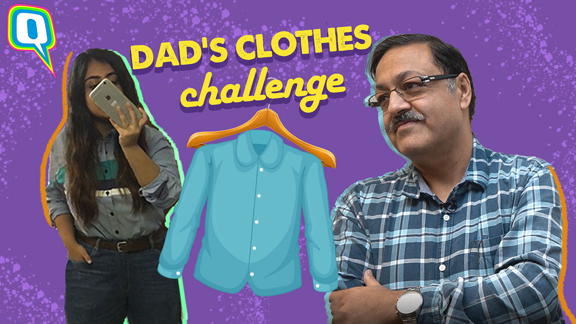 Dad’s wardrobe challenge