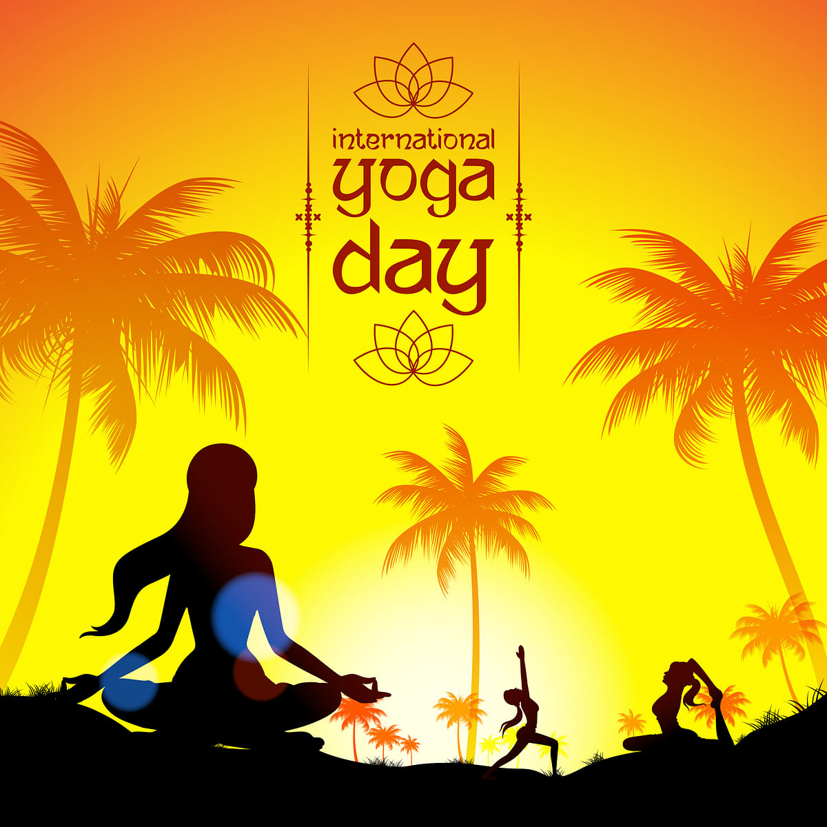 The 5th International Yoga Day is being observed today.