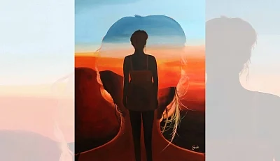Works by artist Sneha Agarwal.