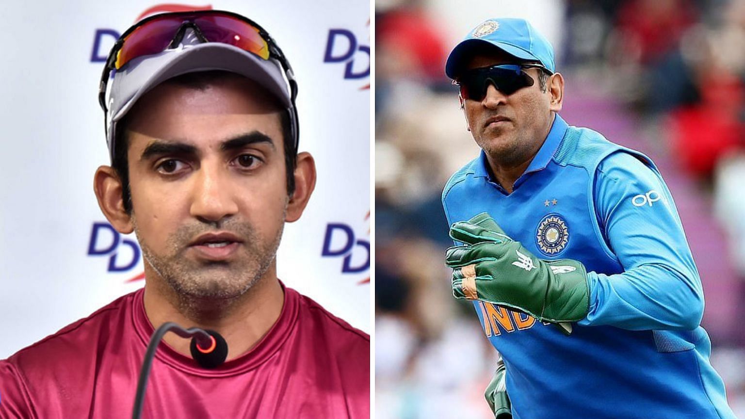 Gambhir has backed MS Dhoni over the recent glove row.