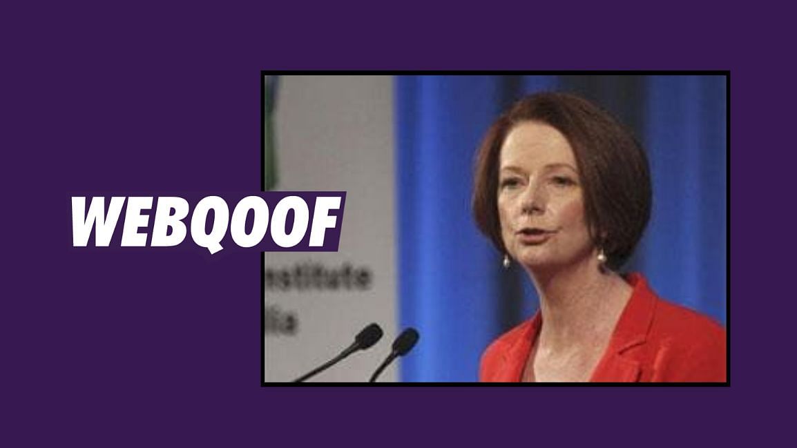 A viral speech attributed to Former Australian Prime Minister Julia Gillard falsely claimed that she asked Muslims to leave to the country.