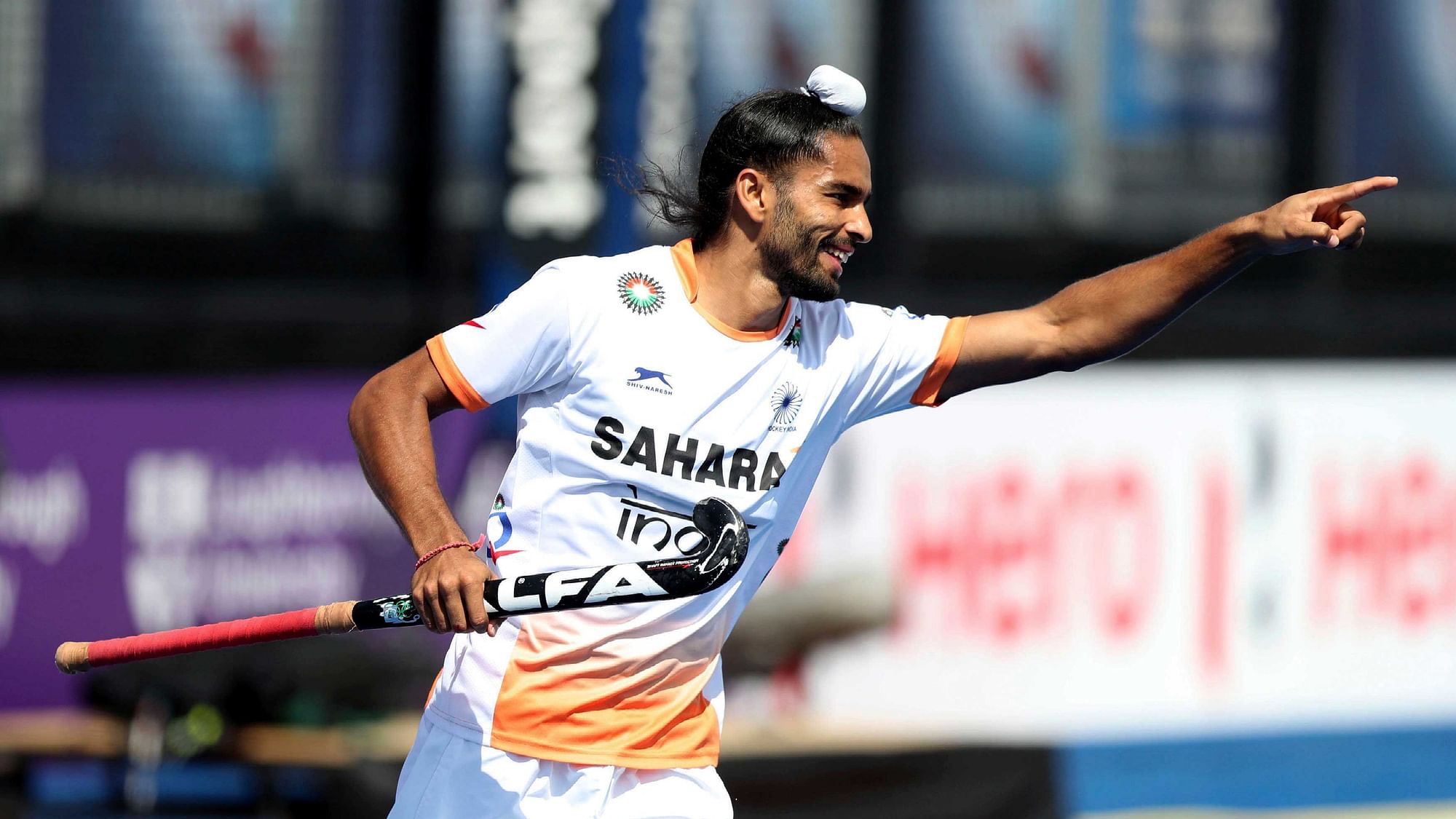 File image of Indian hockey player Akashdeep Singh.