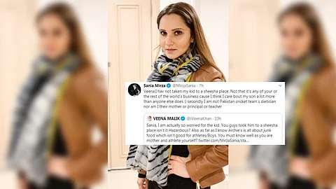 Icc World Cup 2019 Sania Mirza Lashes Out At Veena Malik