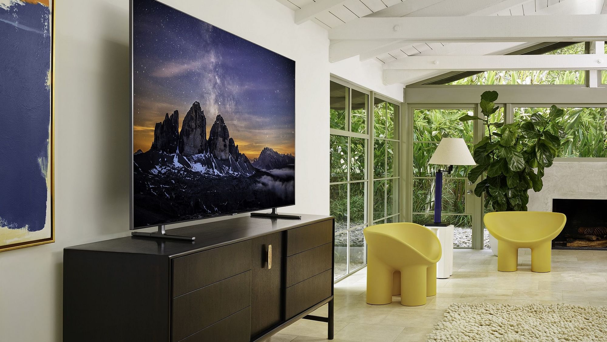 This is Samsung’s 8K TV that has been launched in India.