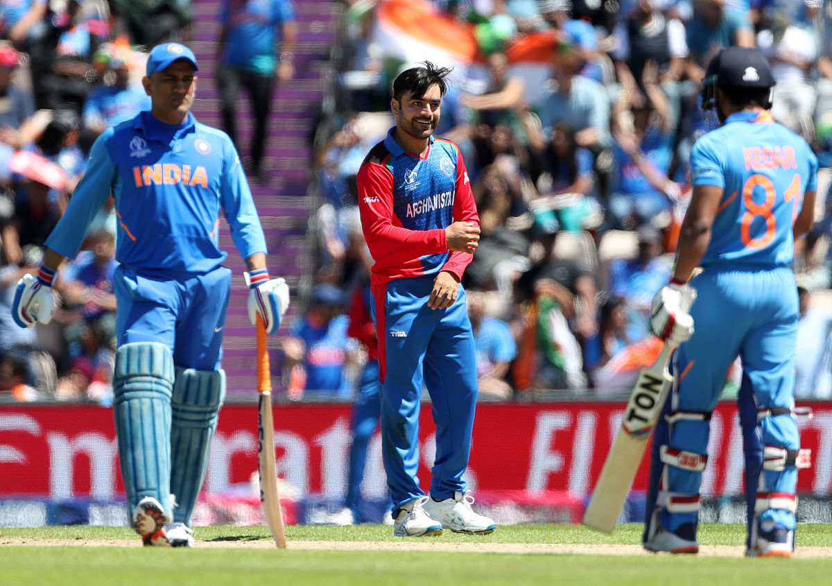 Mohammed Shami picked a hat-trick in the last over as India beat Afghanistan by 11 runs in Southampton. 