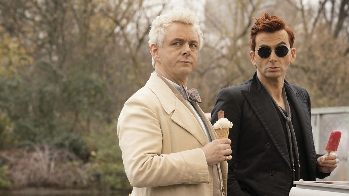Actors David Tennant and Michael Sheen tell us about their new show ‘Good Omens’.
