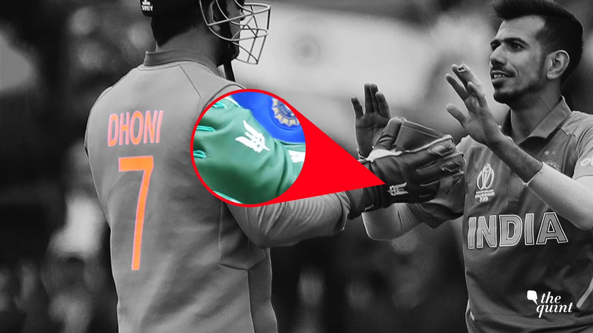 Committee of Administrators (CoA) chief Vinod Rai has said the logo on MS Dhoni’s glove is not a military symbol.
