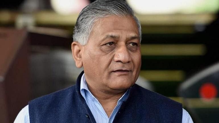 Last week, Shambhu Prasad Singh, the former political advisor of Union Minister VK Singh (pictured) was arrested for alleged fraud, cheating and forgery.